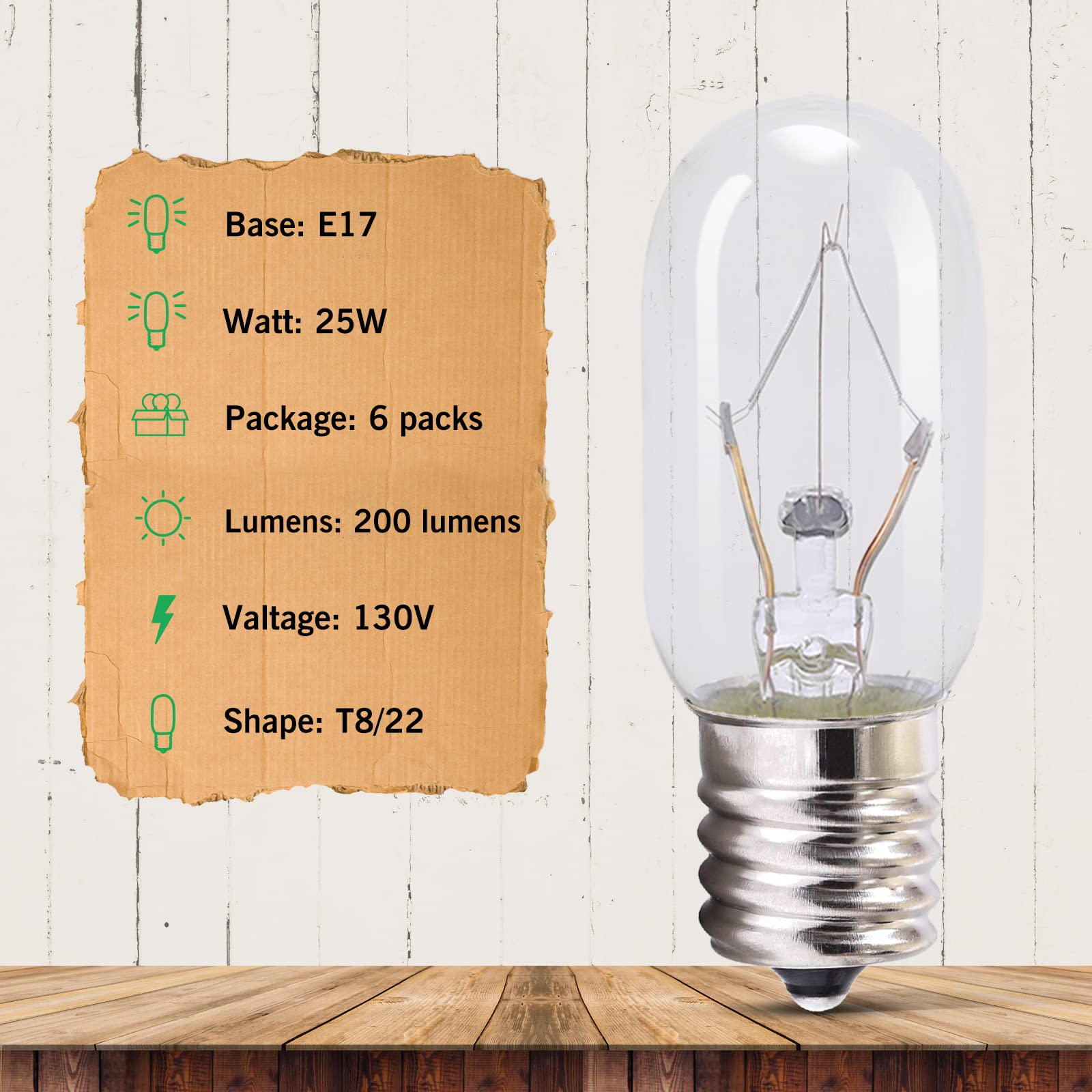 Amazon.com: DGE 8206232A Microwave Light Bulb, T8 Microwave